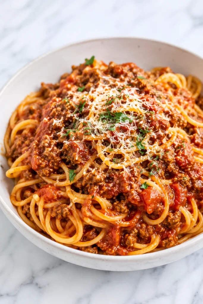 grandmas spaghetti