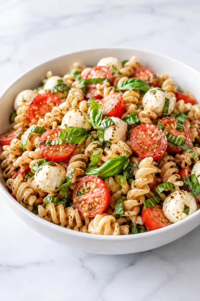Healthy Caprese Pasta Salad β Easy & Delicious Healthy Caprese Pasta Salad