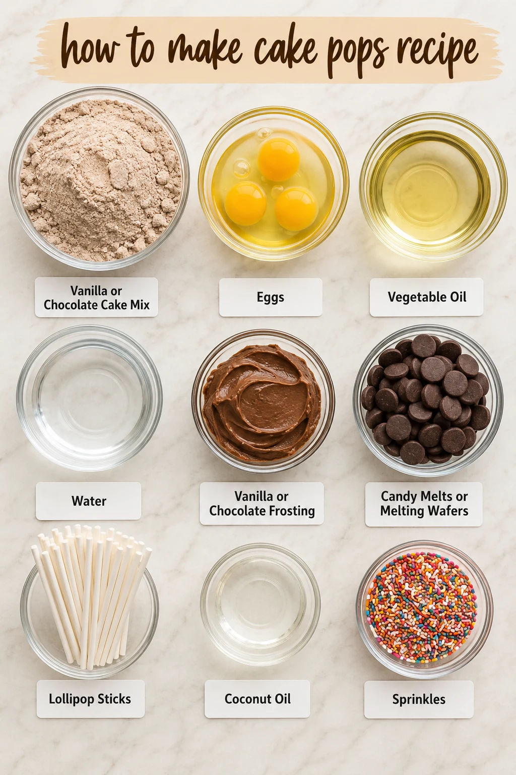 how to make cake pops recipe ingredients how to make cake pops recipe ingredients