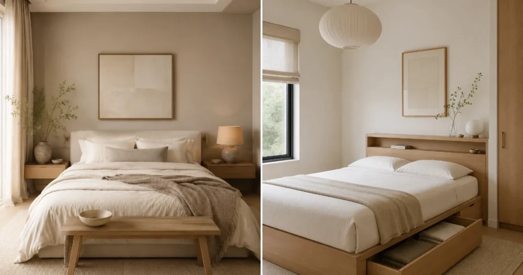 minimalist bedroom decor