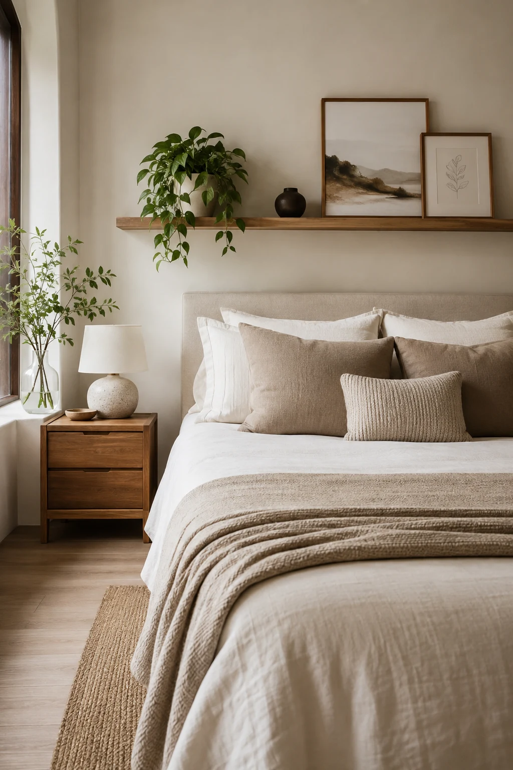 Add Greenery and Personal Touches with Purpose in Minimalist Bedroom Decor — minimalist bedroom decor