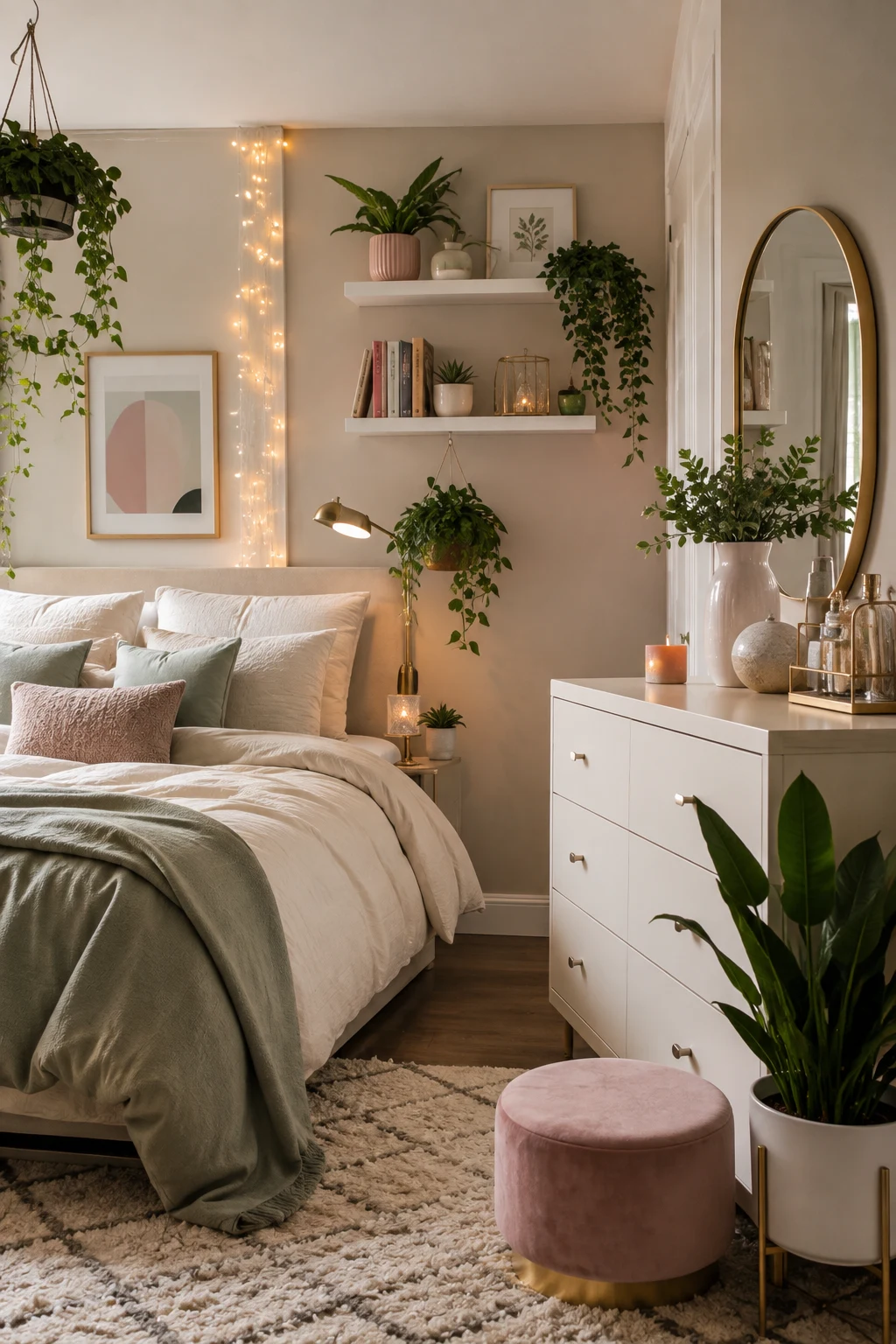 Finish Room Decor Bedroom Teenage With Plants and Decorative Accessories — room decor bedroom teenage