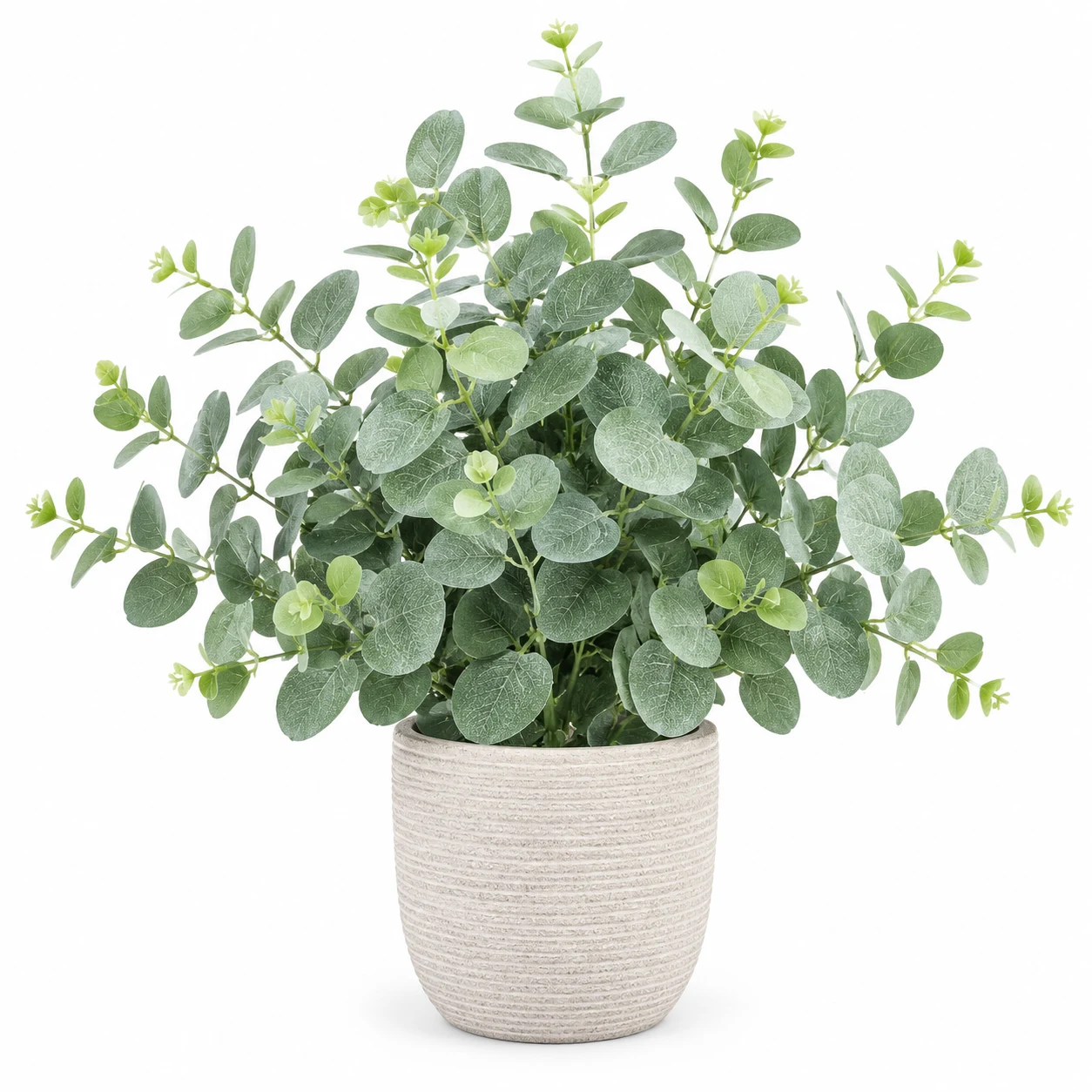 Der Rose Artificial Eucalyptus Potted Plant
