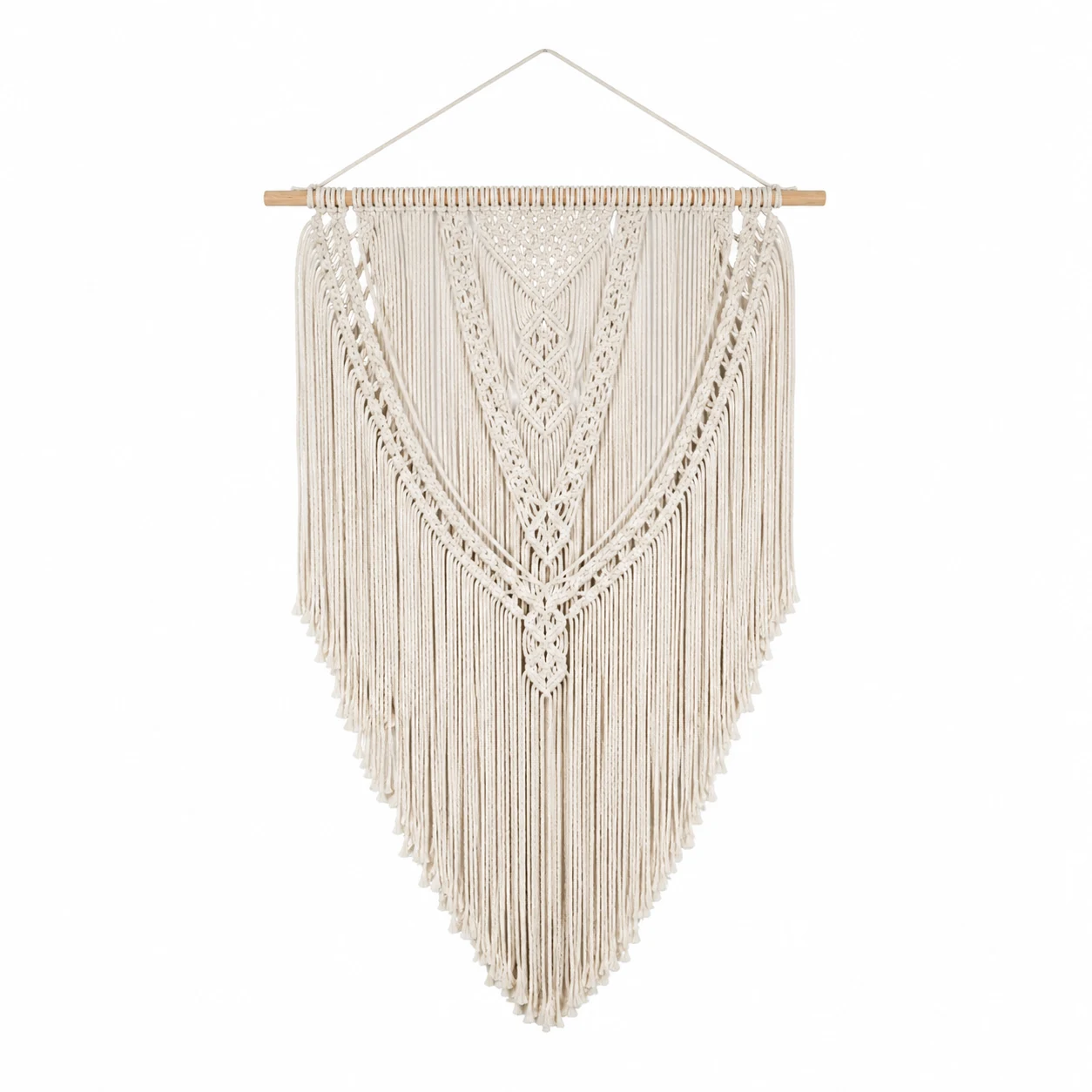 Mkono Large Macrame Wall Hanging Woven Tapestry
