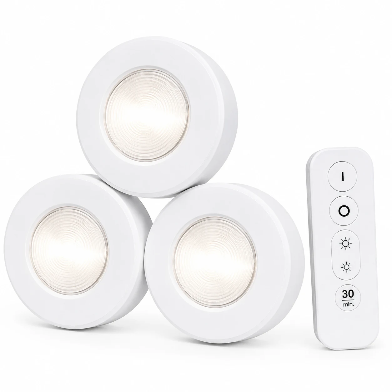 Brilliant Evolution Wireless LED Puck Lights