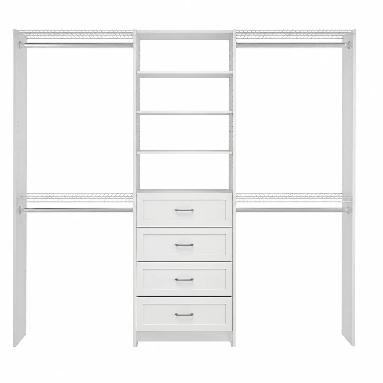 Rubbermaid Configurations Deluxe Custom Closet Kit