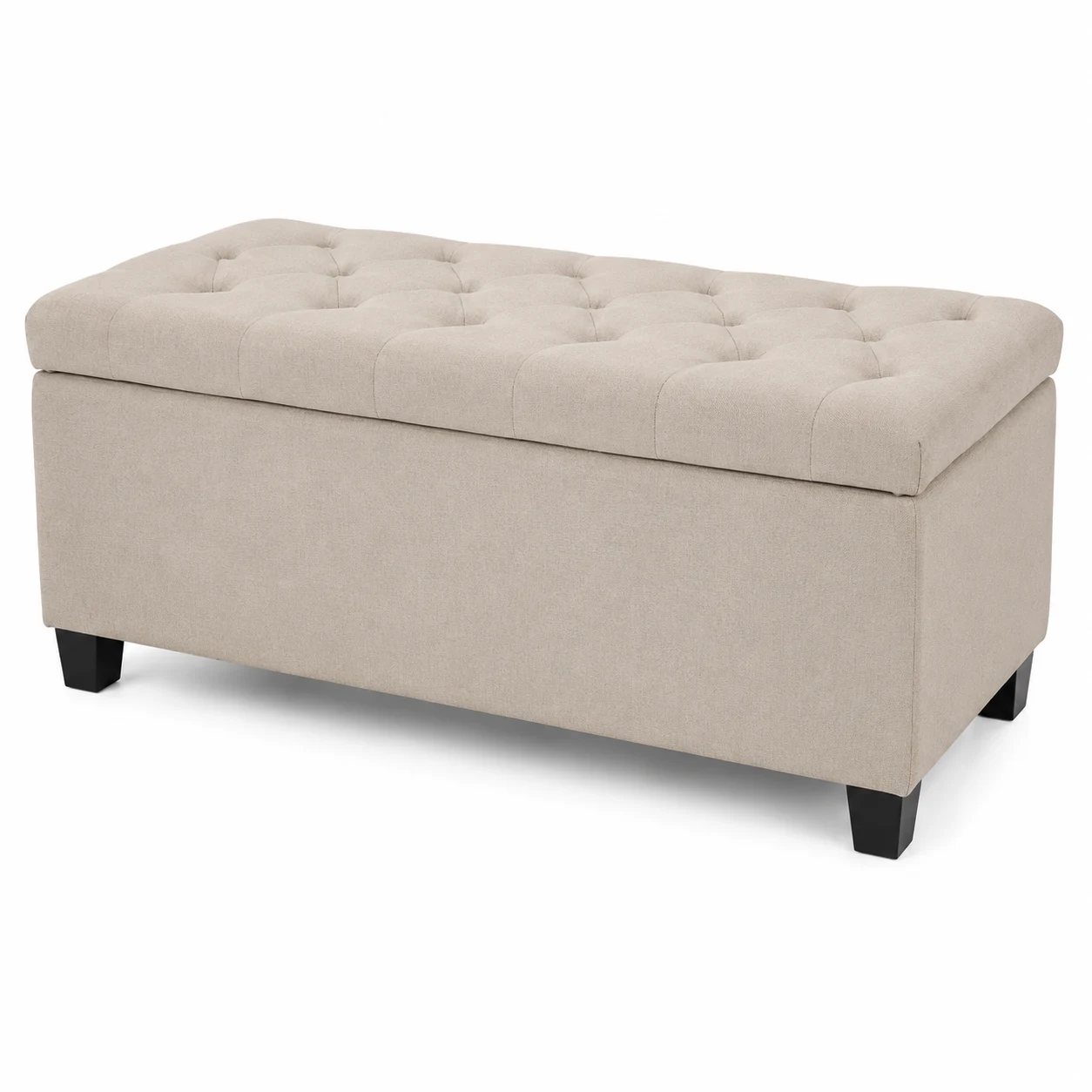 Christopher Knight Home Tufted Storage Ottoman Bench