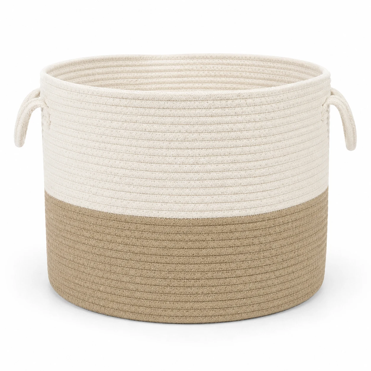 Mkono Large Cotton Rope Storage Basket